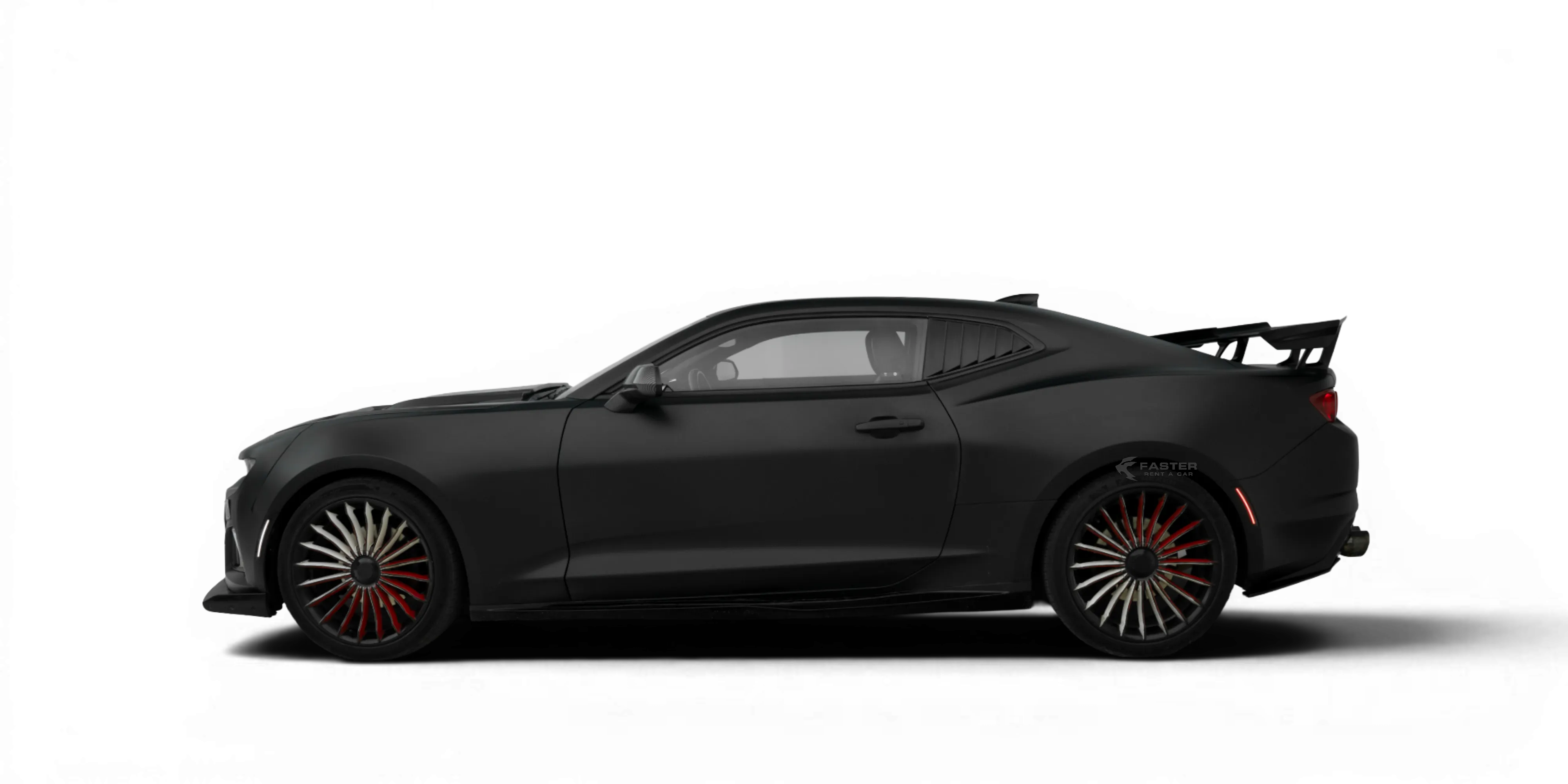 chevrolet-camaro-matte-black-side-view