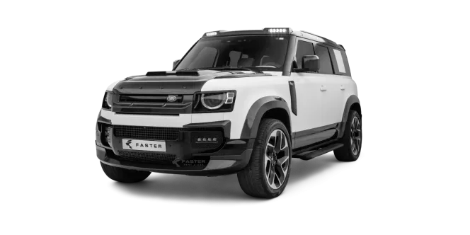 Land Rover Defender Kahn Edition Front Side View