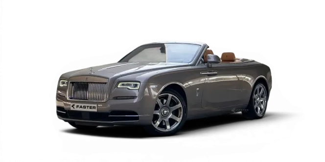 Rolls Royce Dawn - Gold front side