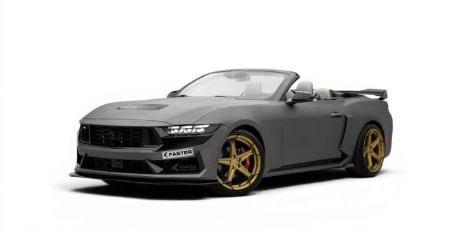 Ford Mustang exterior Front Side View