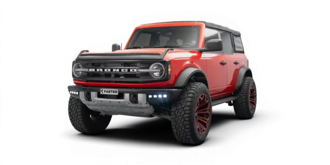 Ford Bronco Rental Front Side View